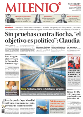 Cover of Milenio Monterrey