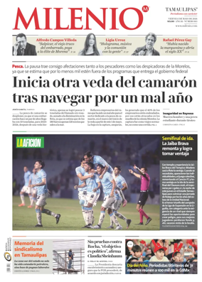 Cover of Milenio Tamaulipas