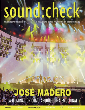 Cover of sound:check magazine mexico