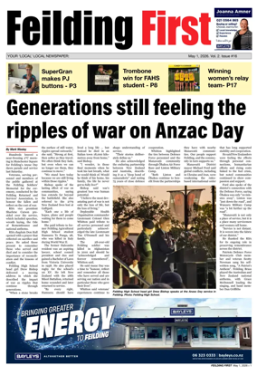 Cover of Feilding First