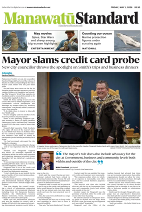 Cover of Manawatu Standard