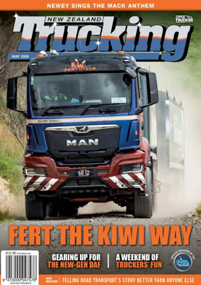 Cover of NZ Trucking Magazine