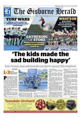 Cover of The Gisborne Herald