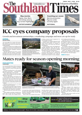 Cover of The Southland Times