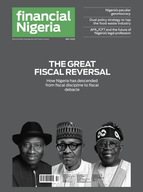Cover of Financial Nigeria Magazine