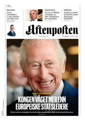 Cover of Aftenposten