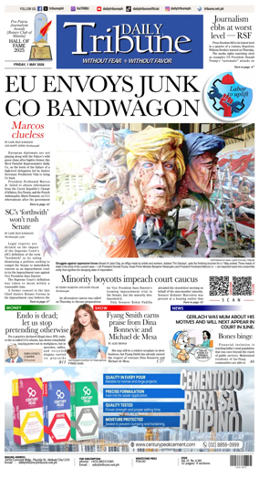 Cover of Daily Tribune (Philippines)