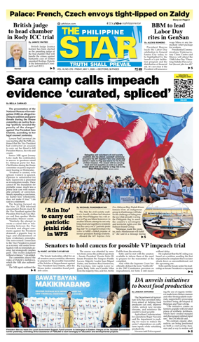 Cover of The Philippine Star