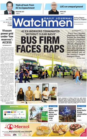 Cover of Watchmen Daily Journal