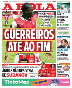 Cover of A BOLA (Portuguese)