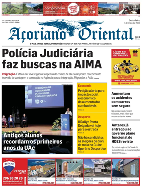 Cover of Acoriano Oriental