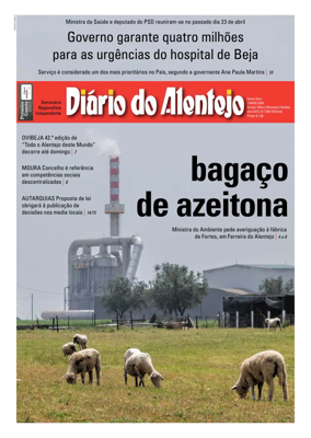 Cover of Diario do Alentejo