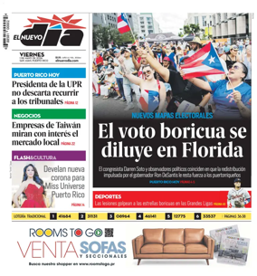 Cover of El Nuevo Dia