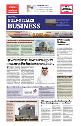 Cover of Gulf Times Business
