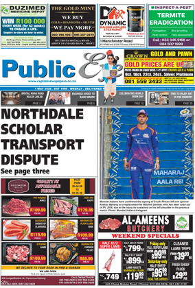 Cover of Public Eye (South Africa)