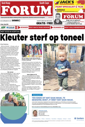 Cover of Suid-Kaap FORUM