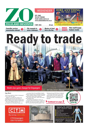 Cover of Zululand Observer - Weekender