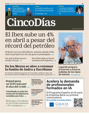 Cover of Cinco Dias