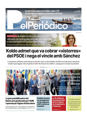 Cover of El Periodico - Catala