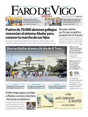Cover of Faro de Vigo (Arousa)