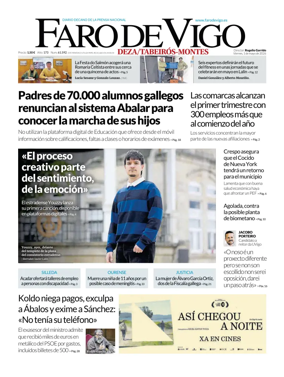 Cover of Faro de Vigo (Deza/Tabeiros-Montes)
