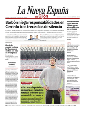 Cover of La Nueva Espana (Gijon)