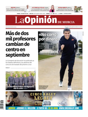 Cover of La Opinion de Murcia