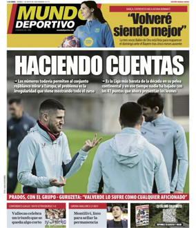 Cover of Mundo Deportivo (Bizkaia-Araba)