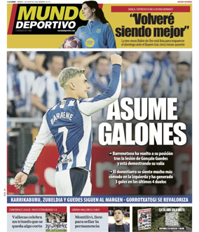 Cover of Mundo Deportivo (Gipuzkoa)