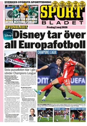 Cover of Sportbladet