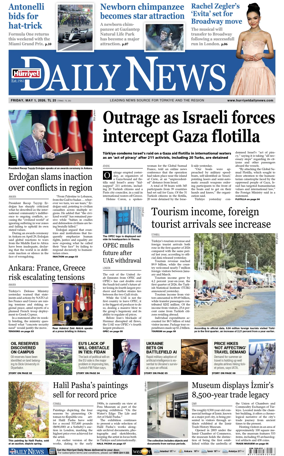 Cover of Hurriyet Daily News & Economic Review