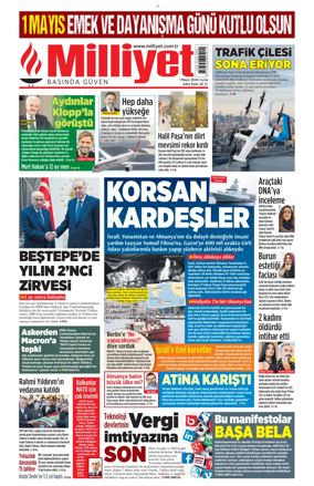 Cover of Milliyet