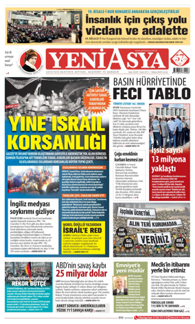 Cover of Yeni Asya