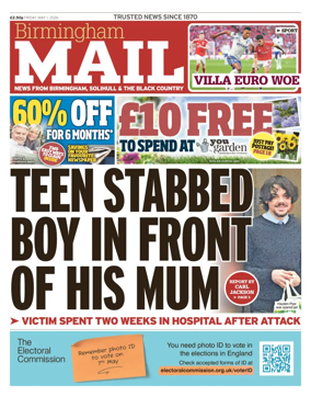 Cover of Birmingham Mail