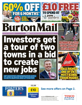Cover of Burton Mail
