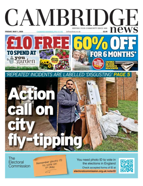 Cover of Cambridge News