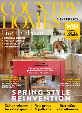 Cover of Country Homes & Interiors
