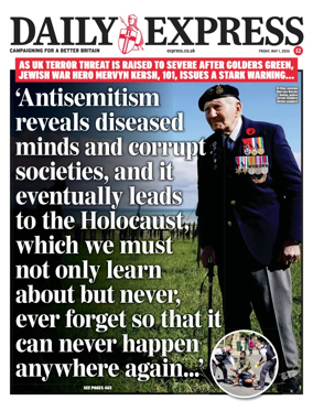 Cover of Daily Express