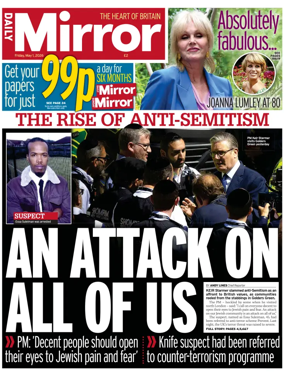 Cover of Daily Mirror
