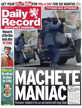 Cover of Daily Record