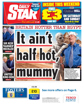 Cover of Daily Star