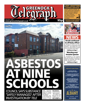 Cover of Greenock Telegraph