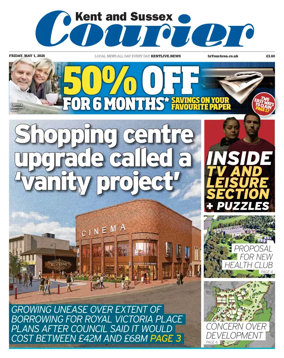Cover of Kent & Sussex Courier