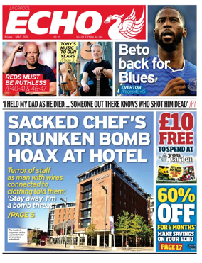 Cover of Liverpool Echo