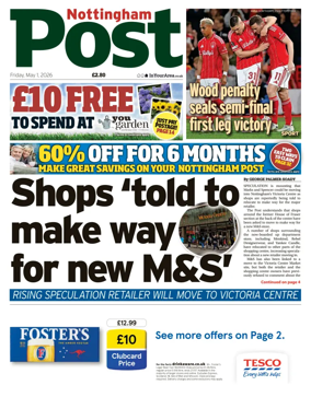 Cover of Nottingham Post