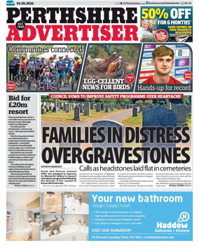 Cover of Perthshire Advertiser