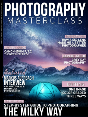 Cover of Photography Masterclass Magazine