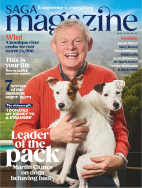 Cover of Saga Magazine