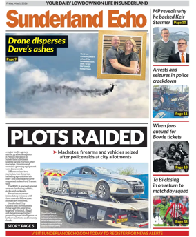 Cover of Sunderland Echo