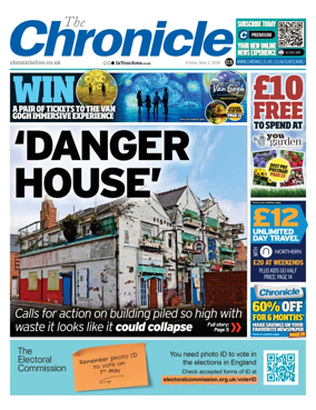 Cover of The Chronicle (South Tyneside and Durham)